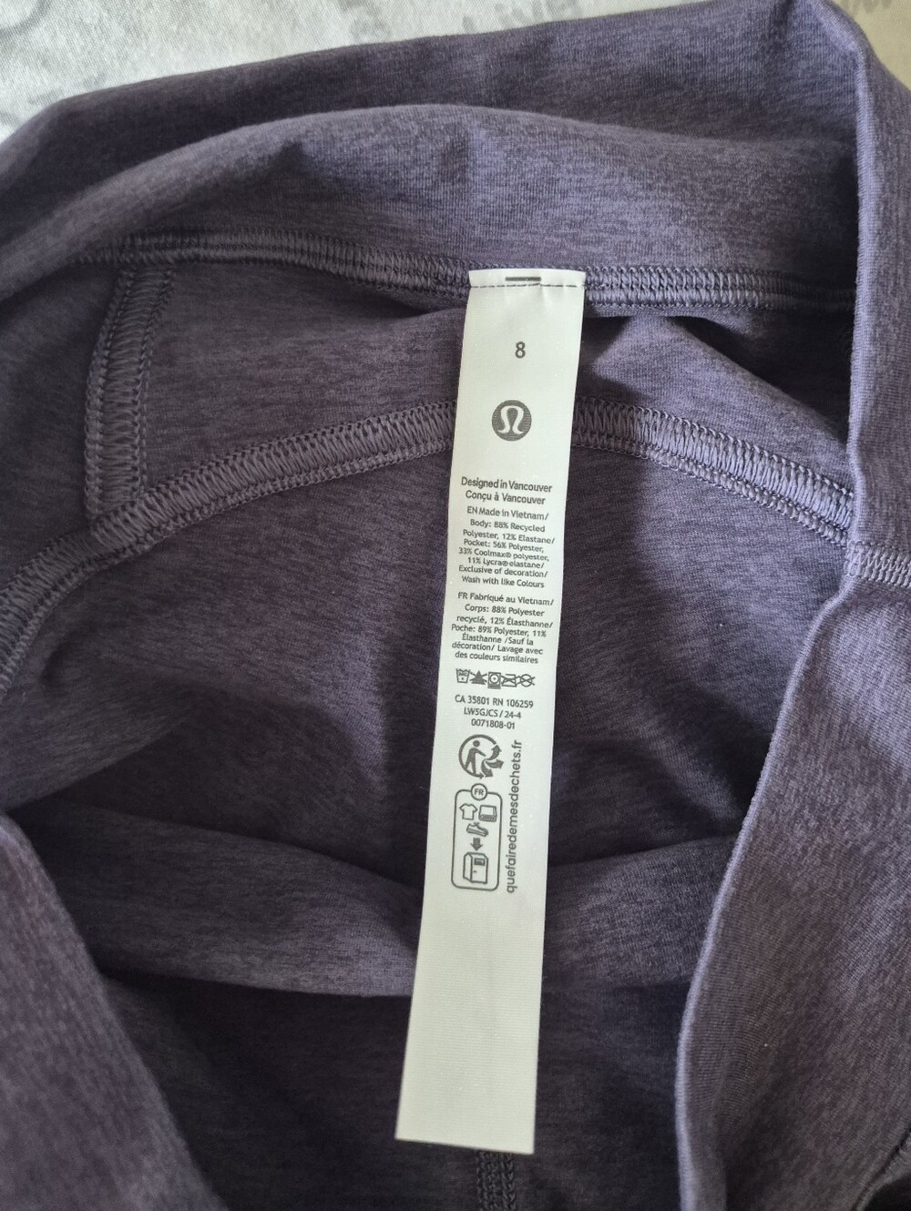 Lululemon High Rise Legging - Picture 10 of 10